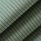 Green Small Scale Stripe Corduroy Velvet Upholstery Fabric by The Yard - SKU: Burnett Jade